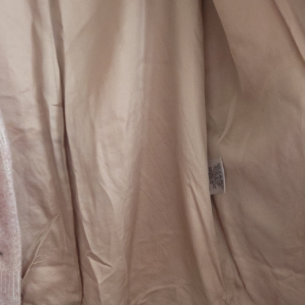 SÉZANE Pink Wool Blend Shawl Collar Coat Soft Rose Melange Size 38 M - Picture 11 of 15